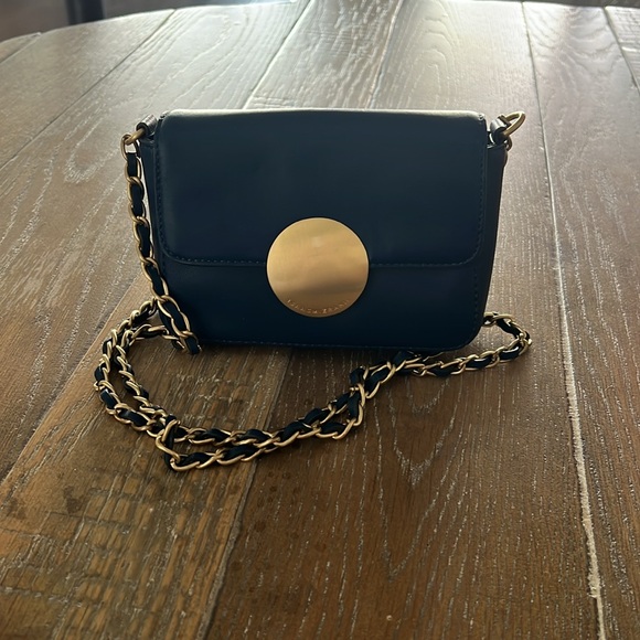 Isaac Mizrahii, small crossbody, blue. - Picture 2 of 4